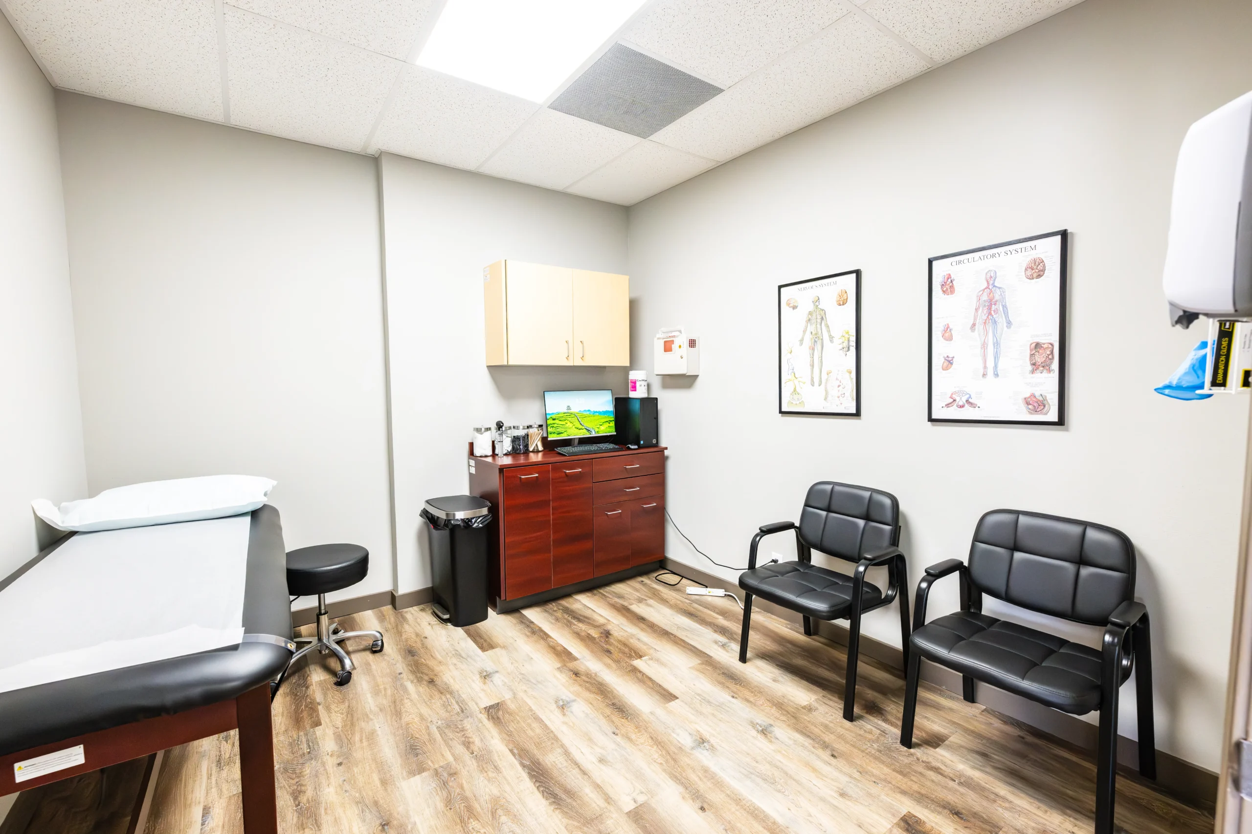 Primary Care exam room in san antonio tx
